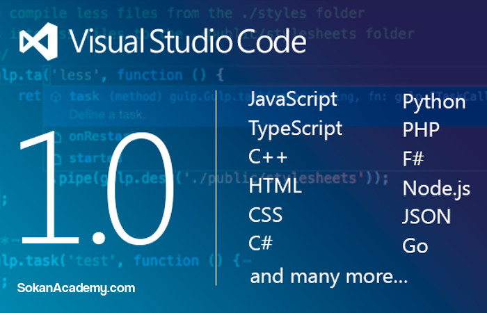 مایکروسافت Visual Studio Code 1.0 را به صورت اپن سورس برای Windows، OS X و Linux عرضه کرد