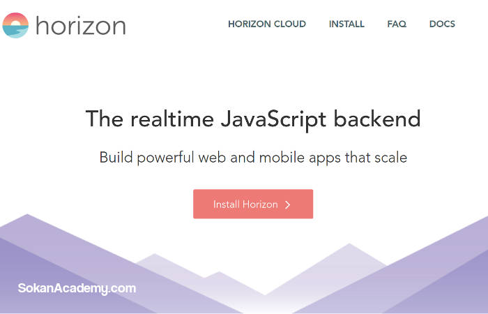 Horizon: پلتفرمی اپن‌سورس برای توسعهٔ اپلیکیشن‌های جاوااسکریپتی