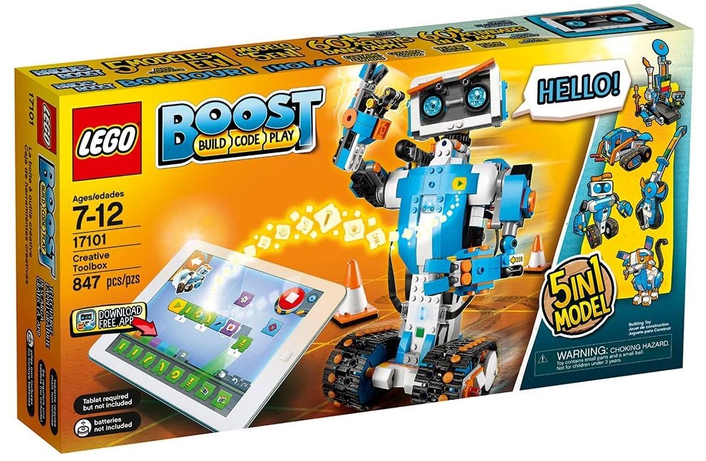 اسباب‌بازی برنامه‌نویسی LEGO 17101 Boost Creative Toolbox Robotics Kit