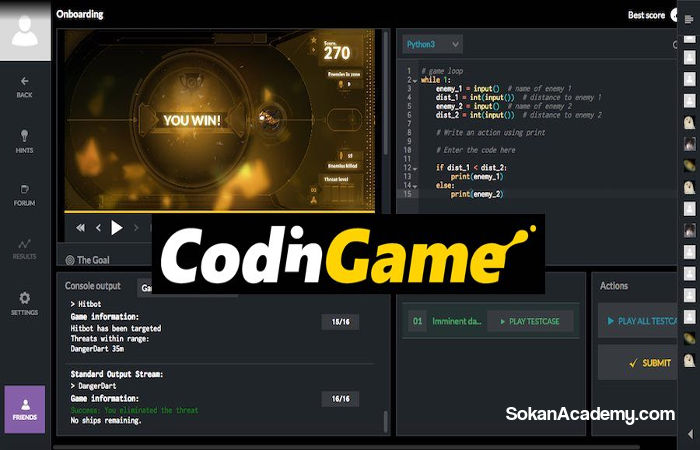 CodinGame: نوعی بازی برای تقویت مهارت‌های برنامه‌نویسی