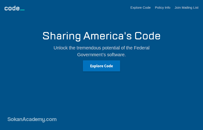 CODE.GOV: سایتی که سورس‌کد پروژه‌های اپن‌سورس مختلف دولت آمریکا را منتشر می‌کند