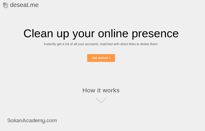 Deseat.me: سرویسی که هرگونه ردپایی از شما را در فضای اینترنت پاک می‌کند!