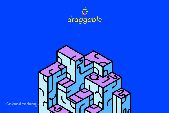 Draggable: لایبرری سبک، ریسپانسیو و مدرن برای درگ & دراپ