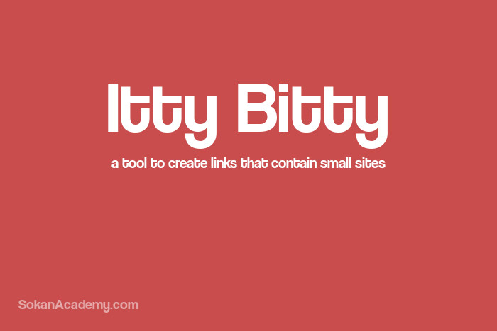 Itty Bitty: ابزاری اپن‌سورس برای ایجاد یک میکروسایت فقط ظرف چند ثانیه!