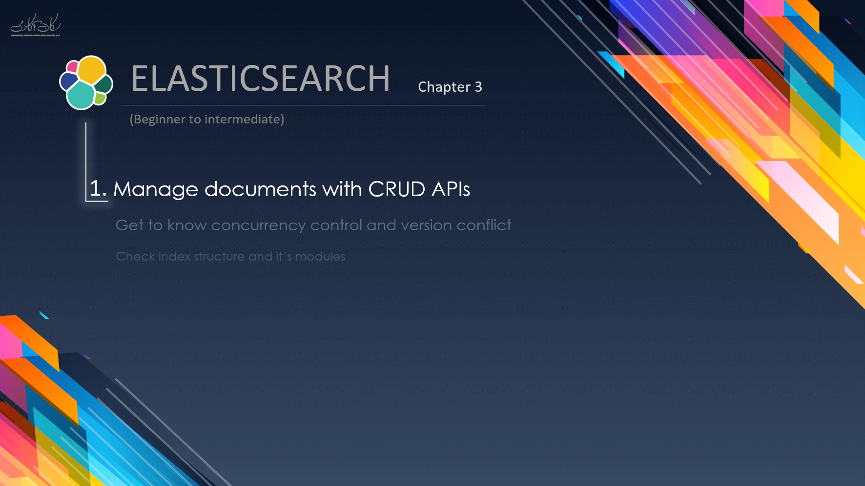 کار با API های CRUD و مدیریت document ها در Elasticsearch